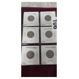 (6) BUFFALO NICKLES, VARIOUS DATES