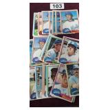 LOT OF TOPPS 1980