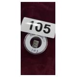 1 GRAM .999 FINE SILVER BAR