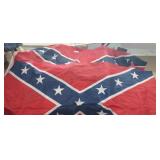 2 CONFEDERATE FLAGS