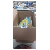 BOX OF GAMES AND BOOKS FOR CHILDREN