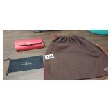 CARTIER CASE, LOUIE VUITTON SLEEVE, COACH DUST COR