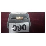 1/20 14K GOLD RING, SIZE 8