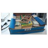 BOX FULL OF BASEBALL , FOOTBALL, ETC. CARDS