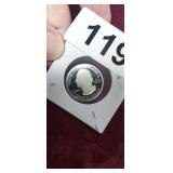 2019-S SILVER PROOF QUARTER, SAN ANTONIO MISSION