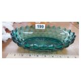 VINTAGE WHITEHALL GLASS SERVING BOWL