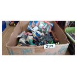 BOX FULL OF TOYS, SOME VINTAGE