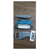 (4) POCKET KNIVES