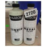 LIQUID WAX AND METAL POLISH