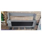 HANGING CRATE WITH CHALKBOARD
