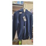 BLUE ZIPUP HOODIE SIZE S