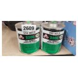 2 CANS PVC CEMENT
