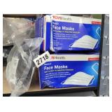 3 PACKS OF FACE MASKS