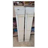 (2) WINDOW BLINDS SIZE 44.5"X60"