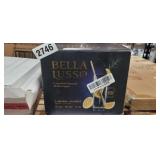 (5) BELLA LUSSO GLASS CUPS