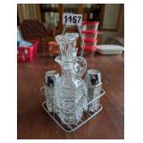 VINEGAR AND OIL, SALT AND PEPPER CARRIER