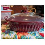 STONEWARE CASSEROLE DISH