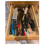 KNIFE DRAWER FULL