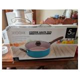 COPPER SAUTE POT *NEW
