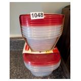 (2) TAKE AWAY STORAGE CONTAINERS