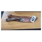 OLD TIMER KNIFE WITH SHEATH