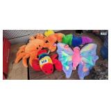 LOT OF LARGE TY BEANIE BABIES