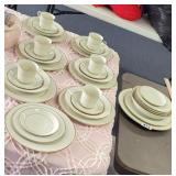 ROYAL GOLDEN IVORY DISH SET