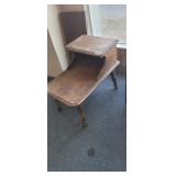 VINTAGE WOODEN GOOSIP TABLE