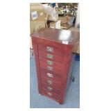 8 DRAWER JEWELRY TOWER, USED, (NO MIRROR)