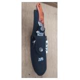 NTWF POCKET KNIFE , KNIFE AND SHEATH