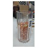 VASE WITH DECORATIVE STONES