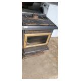 VINTAGE WOOD BURNING STOVE
