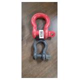 (2) ANCHOR SHACKLES