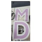 M AND D LETTERS