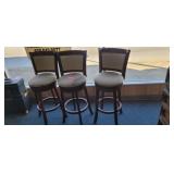 3 BAR STOOLS *NEED CLEANED