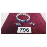 MONET BRACELET AND EARRINGS