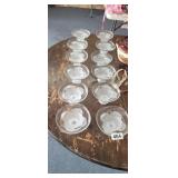 (12) CARROLL STUPELL CLEAR AND FROSTED ICE CREAM B