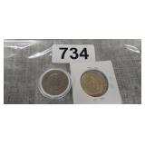 1979 SUSAN B ANTHONY & GRANT ONE DOLLARS COINS