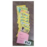 VARIOUS PIKACHU CARDS