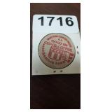 VINTAGE SAMBOS ADVERTISING ROUND TOIT COFFEE COUPO