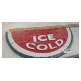ICE COLD WATERMELON SIGN