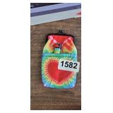 TYE DYE CASE WITH LIGHTER *NEW