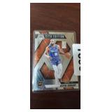 KEVIN DURANT CARD WITH .999 FINE SILVER GR.