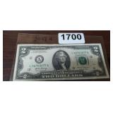 2017 TWO DOLLAR NOTE