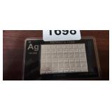 (24) .999 FINE SILVER GR. PATRIOTS COIN