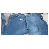 (2) JEANS, GENTLY USED, SIZE 18