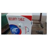 BOX OF SECURITY CABLE 22/2, FULL OR MOSTLY FULL