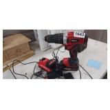 HYPER TOUGH BATTERY OPERATED DRILL WITH CHARGER