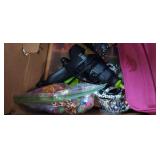 BOX FULL OF JEWELRY BEAD CRAFT LOT