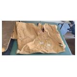 CARHARTT BIBS SIZE 52X30